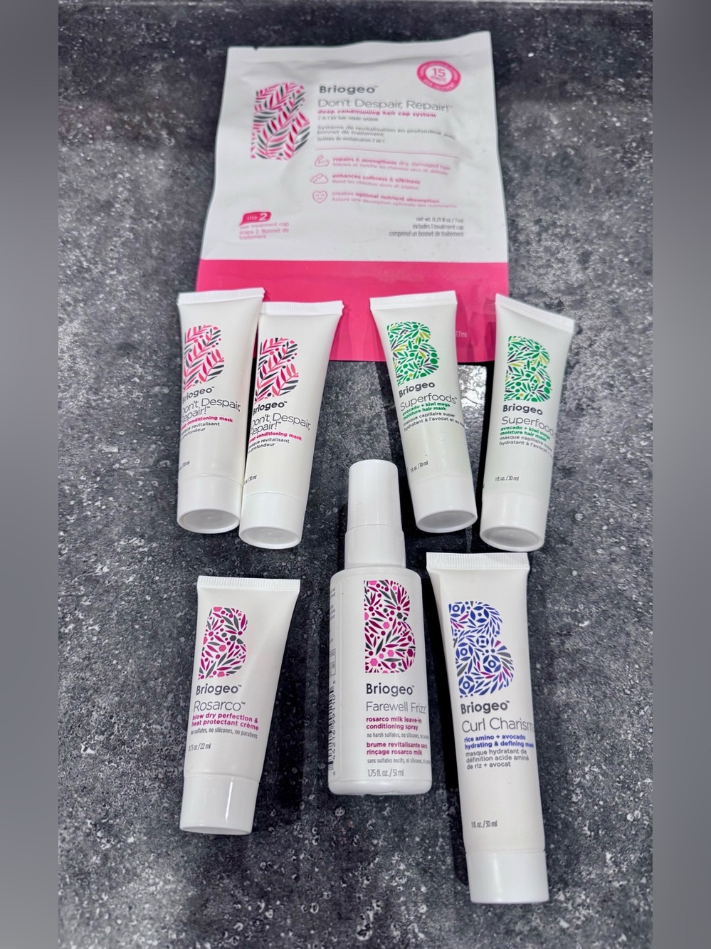 Briogeo Hair Care Bundle, travel-sized